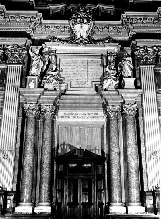 lapide commemorativa - ambito romano (sec. XVIII)